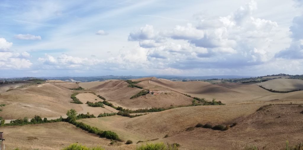 Ich bin noch immer ganz beseelt von meiner Pilgerwanderung auf der Francigena in der Toskana. Gerne möchte ich dich in diesem Blogbeitrag an meinen Eindrücken und Erkenntnissen teilhaben lassen, denn für mich ist das Pilgern ein schöne und zugleich herausfordernde Möglichkeit meinem Selbst näher zu kommen.