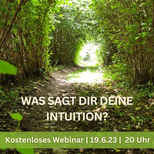 Was sagt dir deine Intuition 19.6.23